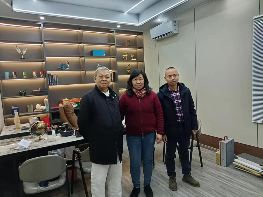 法國華僑代表團蒞臨睿婕輕鋼別墅工廠考察，探尋合作機會！